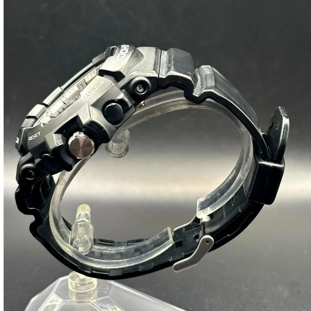Casio G-Shock GAC-110-1A Analog Chronograph Black Silver 200M Watch